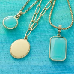 Halskette MARELLA 45 cm mit persönlicher Gravur*LEONARDO Discount