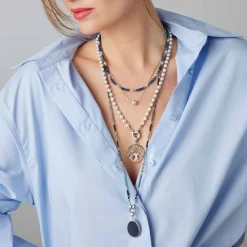 Halskette NATALINA 80 cm Clip & Mix*LEONARDO Online