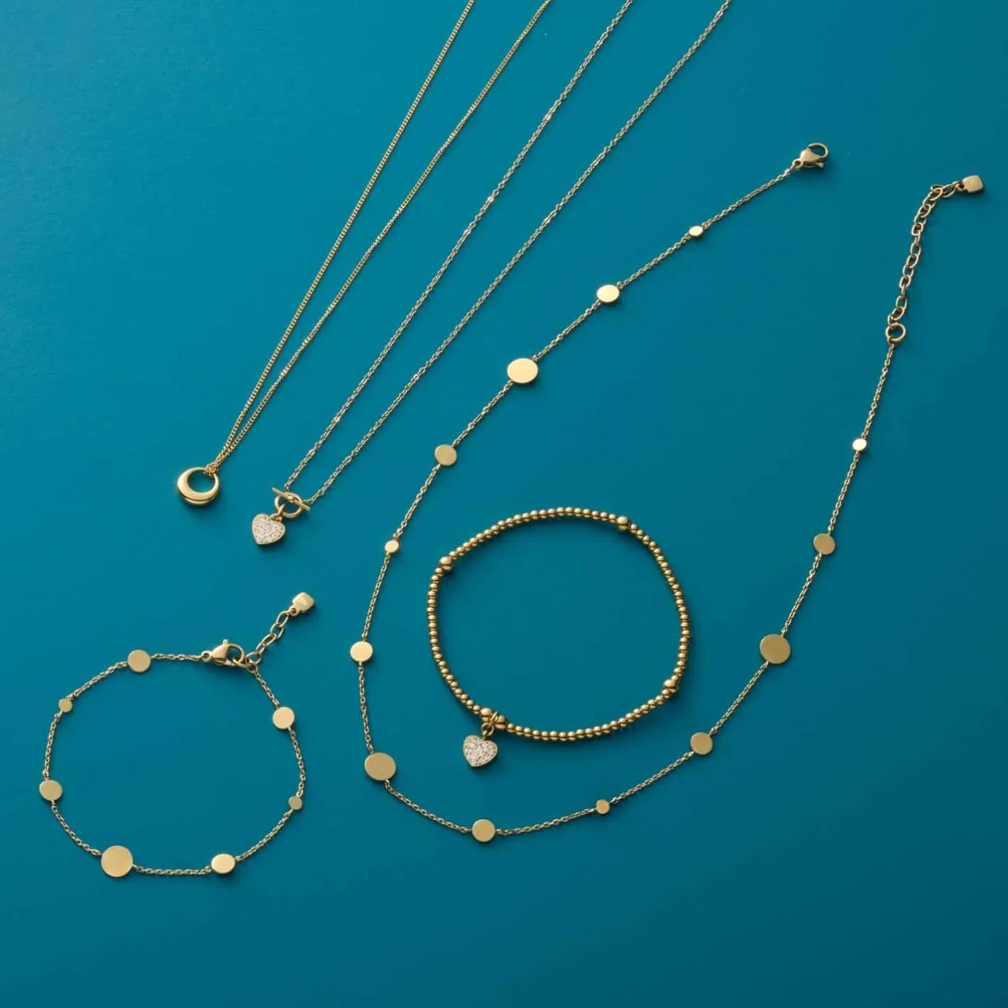 Halskette NOEMI 42 cm gold CIAO*LEONARDO Online