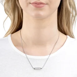 Halskette PILEA 45 cm mit persönlicher Gravur*LEONARDO Sale