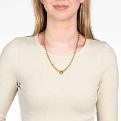 Halskette ROMEA 50 cm gold Clip & Mix*LEONARDO Sale