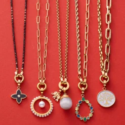 Halskette ROMEA 50 cm gold Clip & Mix*LEONARDO Sale