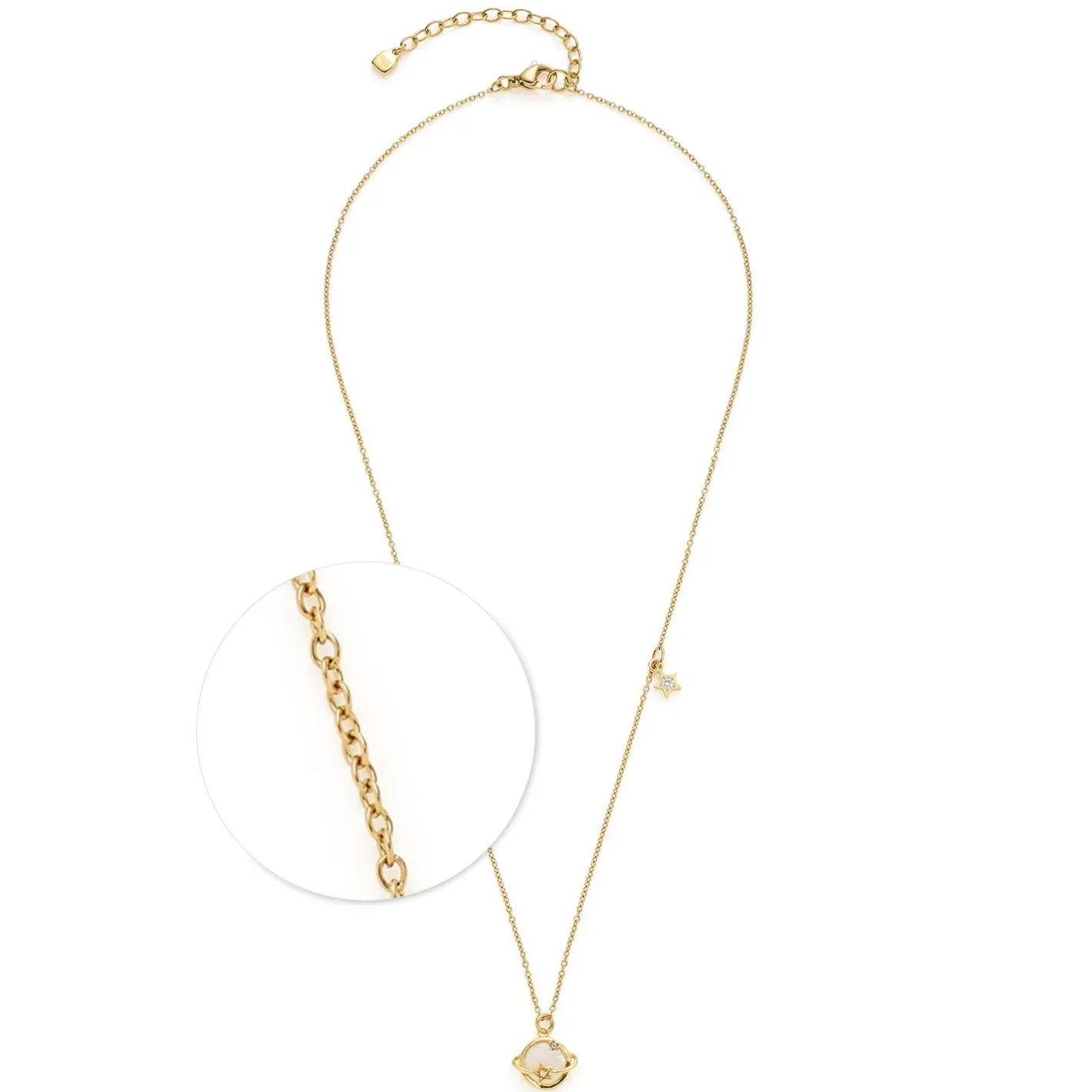 Halskette SATTELITE 42 cm gold CIAO*LEONARDO Clearance