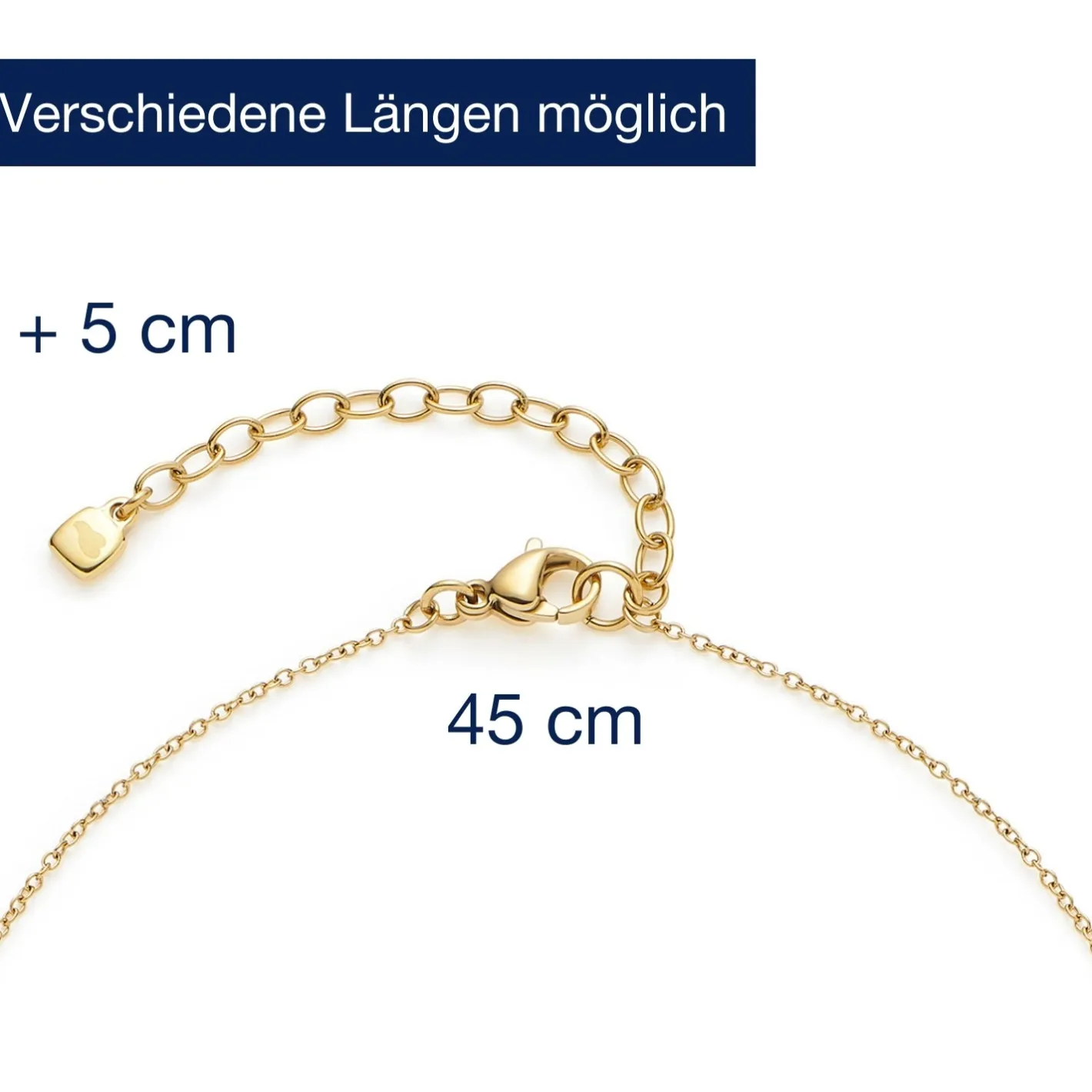 Halskette SATTELITE 42 cm gold CIAO*LEONARDO Clearance