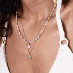 Halskette SHARI 42 cm gold CIAO*LEONARDO Outlet