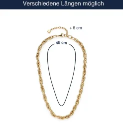 Halskette SINA 45cm gold*LEONARDO Best