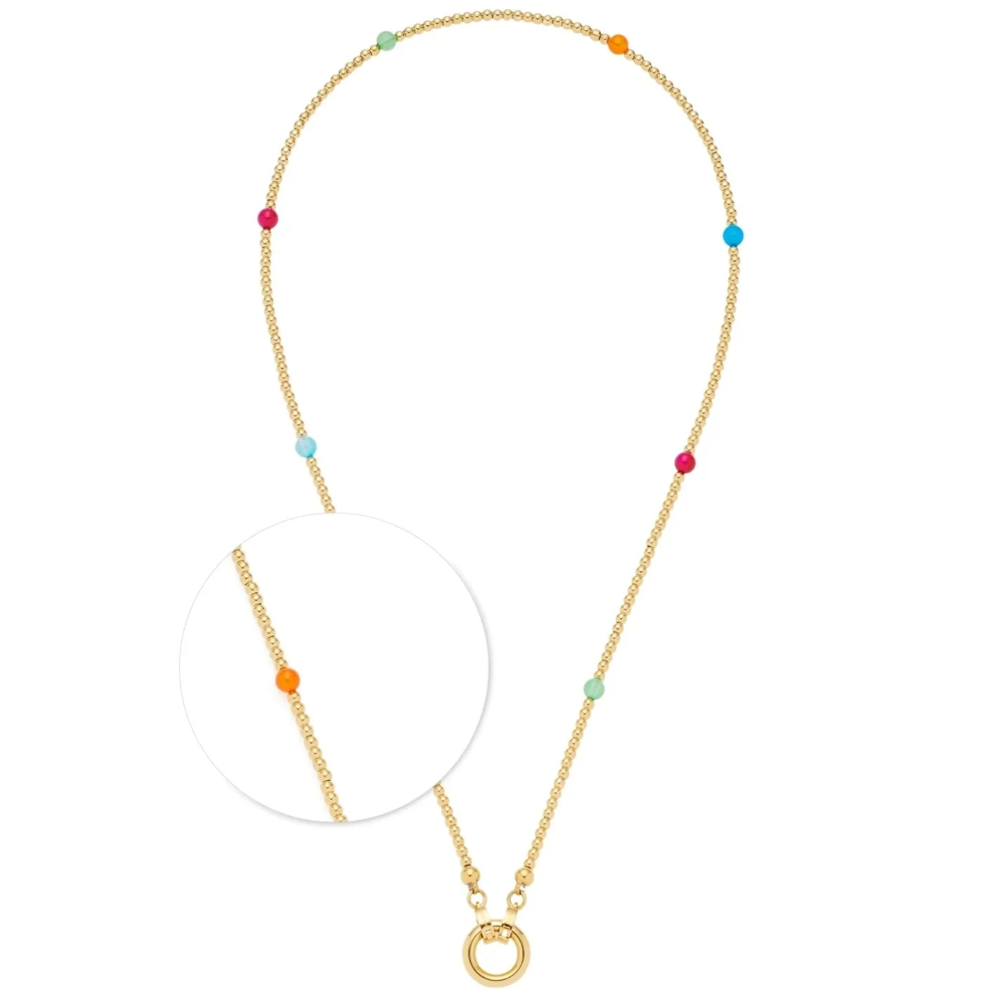 Halskette SMILE 45 cm Clip & Mix*LEONARDO Best