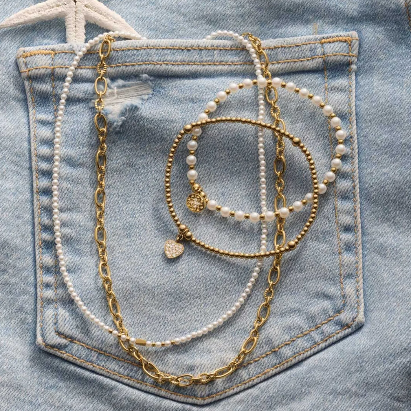 Halskette SOLVANI 42 cm gold CIAO*LEONARDO Hot