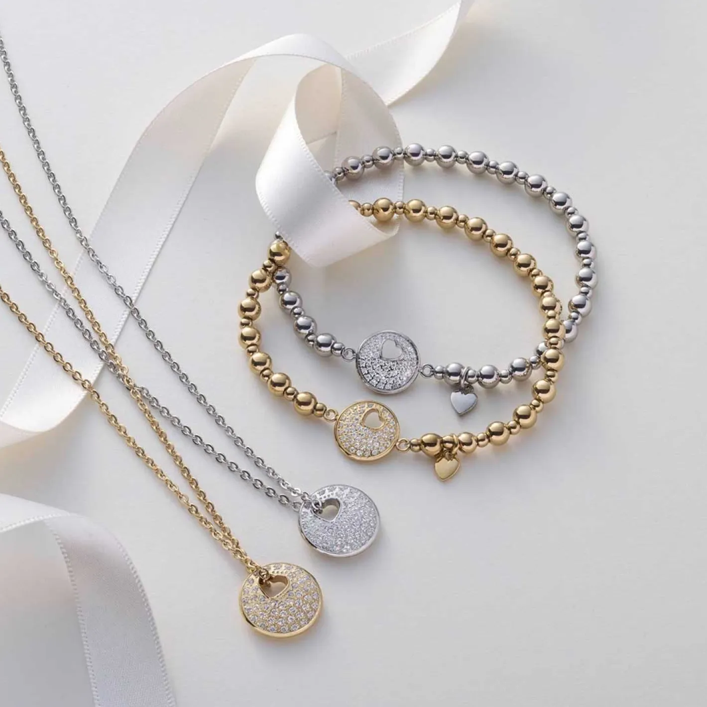 Halskette SUE AMOUR 45 cm gold Valentine Special*LEONARDO Hot