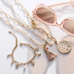 Halskette TORY 80 cm gold*LEONARDO Sale