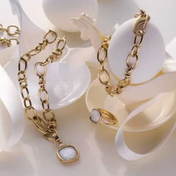 Halskette VIRGINIA 50 cm gold*LEONARDO Sale