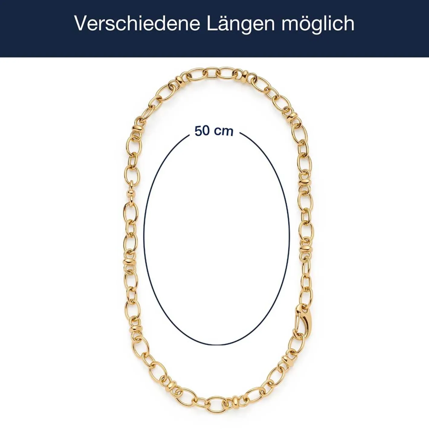 Halskette VIRGINIA 50 cm gold*LEONARDO Sale