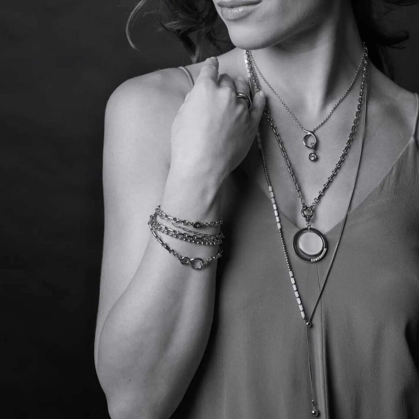 Halskette YVONNE 90 cm gold*LEONARDO Clearance