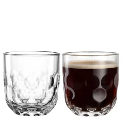 Kaffeeglas GOCCE 220ml 1. Variante 2er-Set*LEONARDO Online