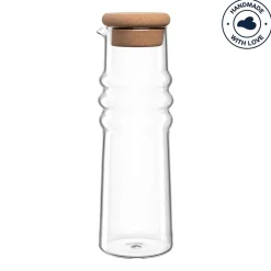 Karaffe SOLE 0,9 l mit Korkstopfen*LEONARDO Hot