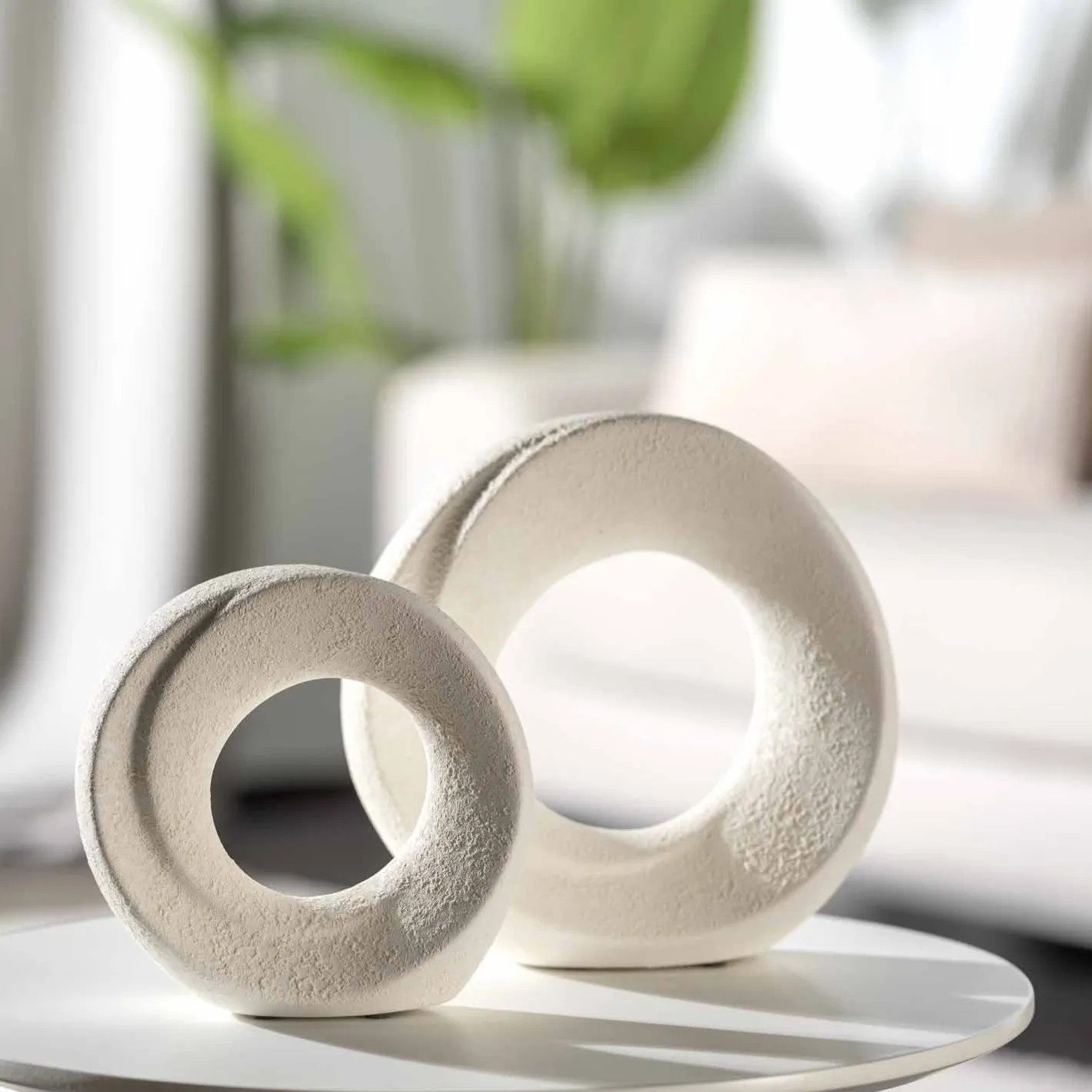 Keramikobjekt OGGETTO 22 cm weiß*LEONARDO Clearance