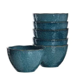 Keramikschale MATERA 15 cm blau 6er-Set*LEONARDO New