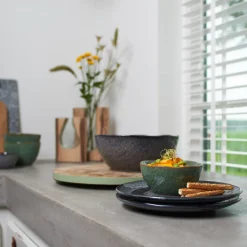 Keramikschale MATERA 12 cm grün 6er-Set*LEONARDO Clearance