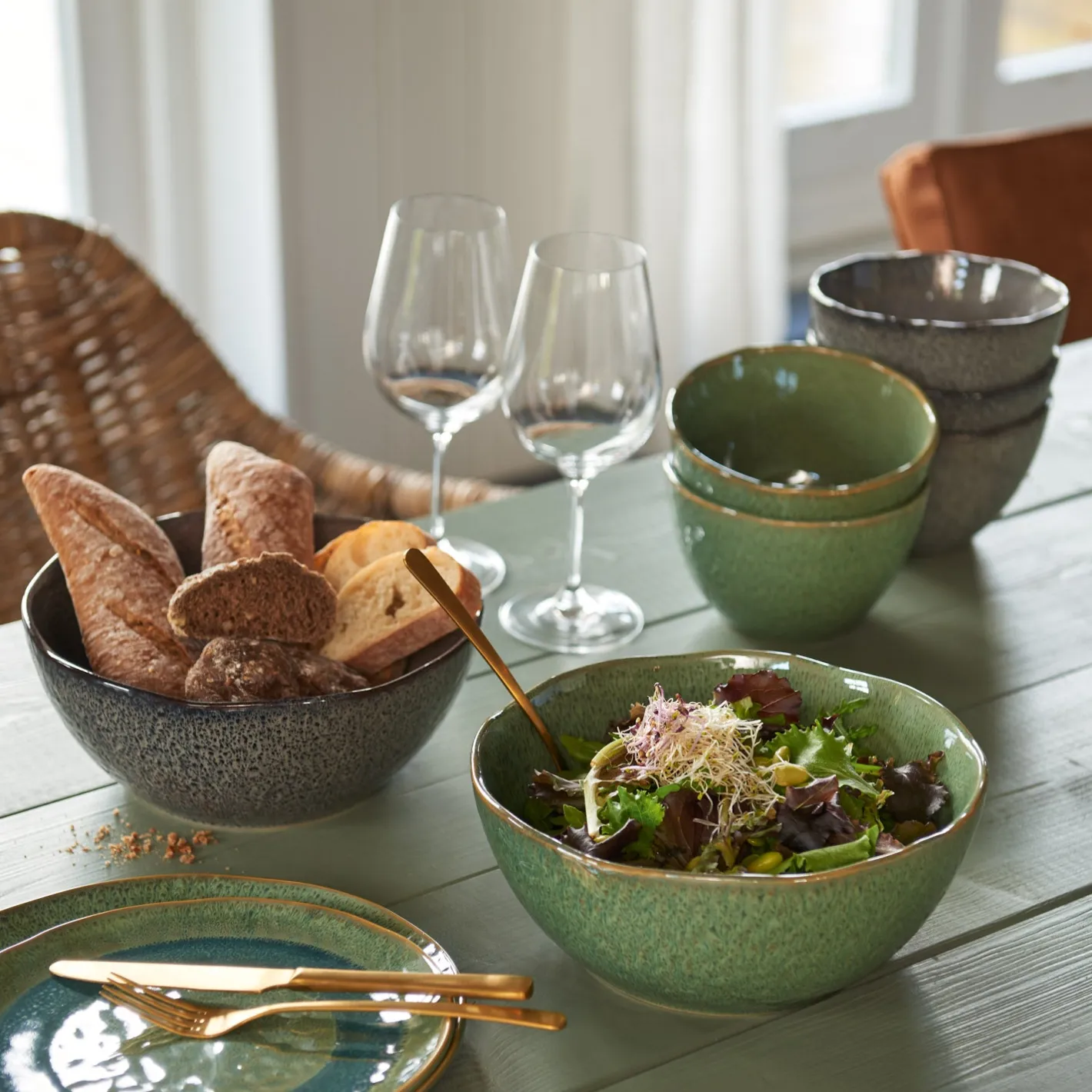 Keramikschale MATERA 24 cm anthrazit*LEONARDO Clearance