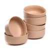 Keramikschale ROMA 16 cm apricot 6er-Set*LEONARDO