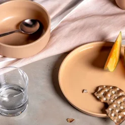 Keramikschale ROMA 16 cm apricot 6er-Set*LEONARDO