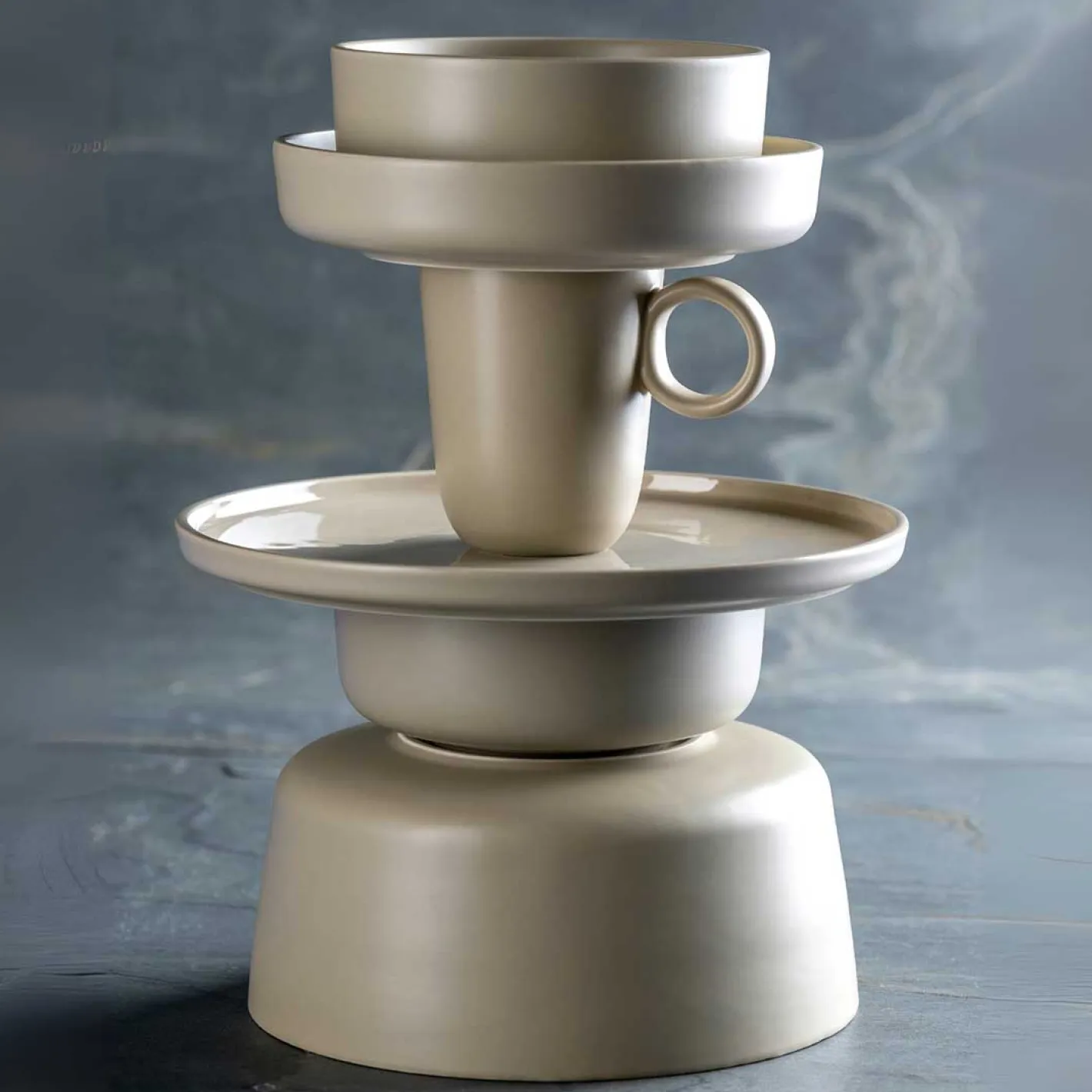 Keramikschale ROMA 16 cm beige 6er-Set*LEONARDO Outlet