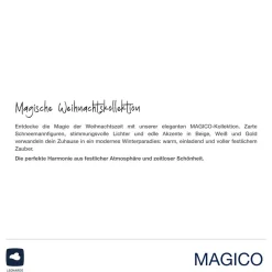 Keramikstern 20 cm gold MAGICO*LEONARDO Outlet