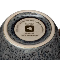 Keramiktasse MATERA 430 ml anthrazit 6er-Set*LEONARDO New