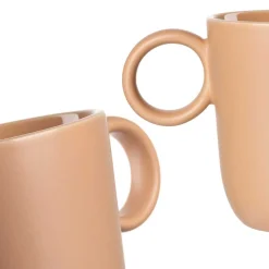 Keramiktasse ROMA 400 ml apricot 6er-Set*LEONARDO Hot