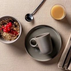 Keramiktasse ROMA 400 ml taupe 6er-Set*LEONARDO Discount