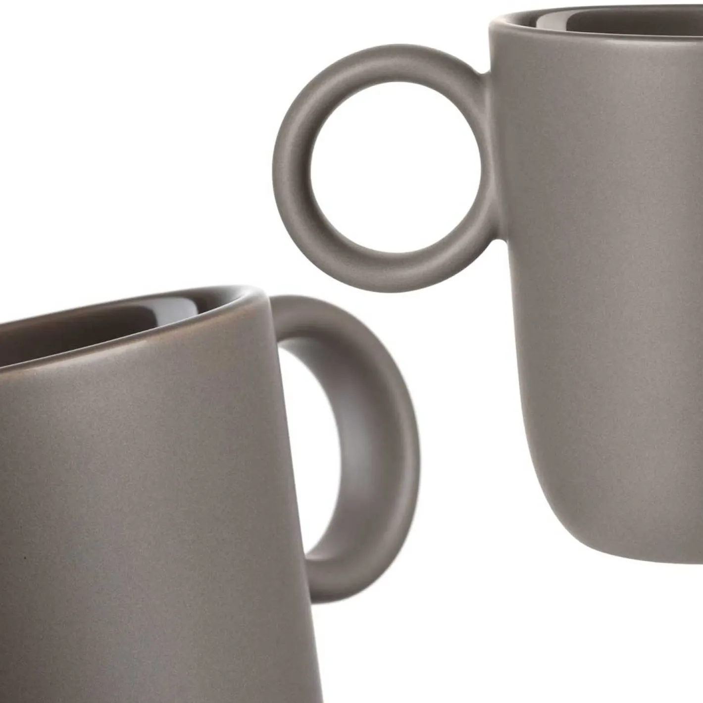Keramiktasse ROMA 400 ml taupe 6er-Set*LEONARDO Discount