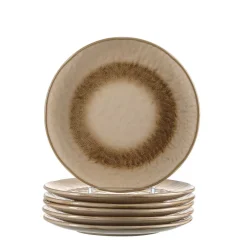 Keramikteller MATERA 23 cm beige 6er-Set*LEONARDO Clearance