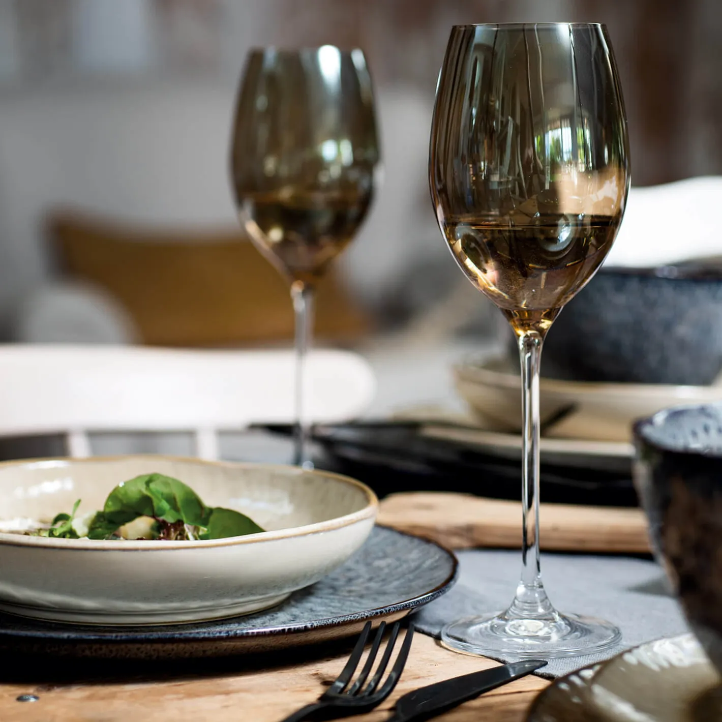 Keramikteller MATERA 23 cm beige 6er-Set*LEONARDO Clearance