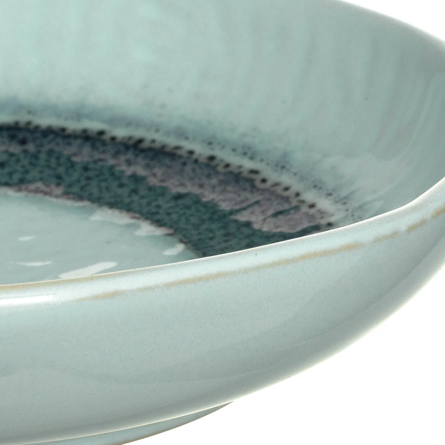 Keramikteller MATERA 21 cm blau tief 6er-Set*LEONARDO New