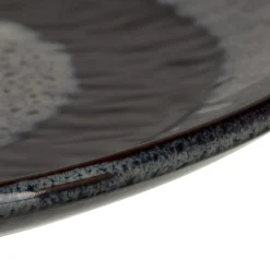 Keramikteller MATERA 23 cm anthrazit 6er-Set*LEONARDO Online