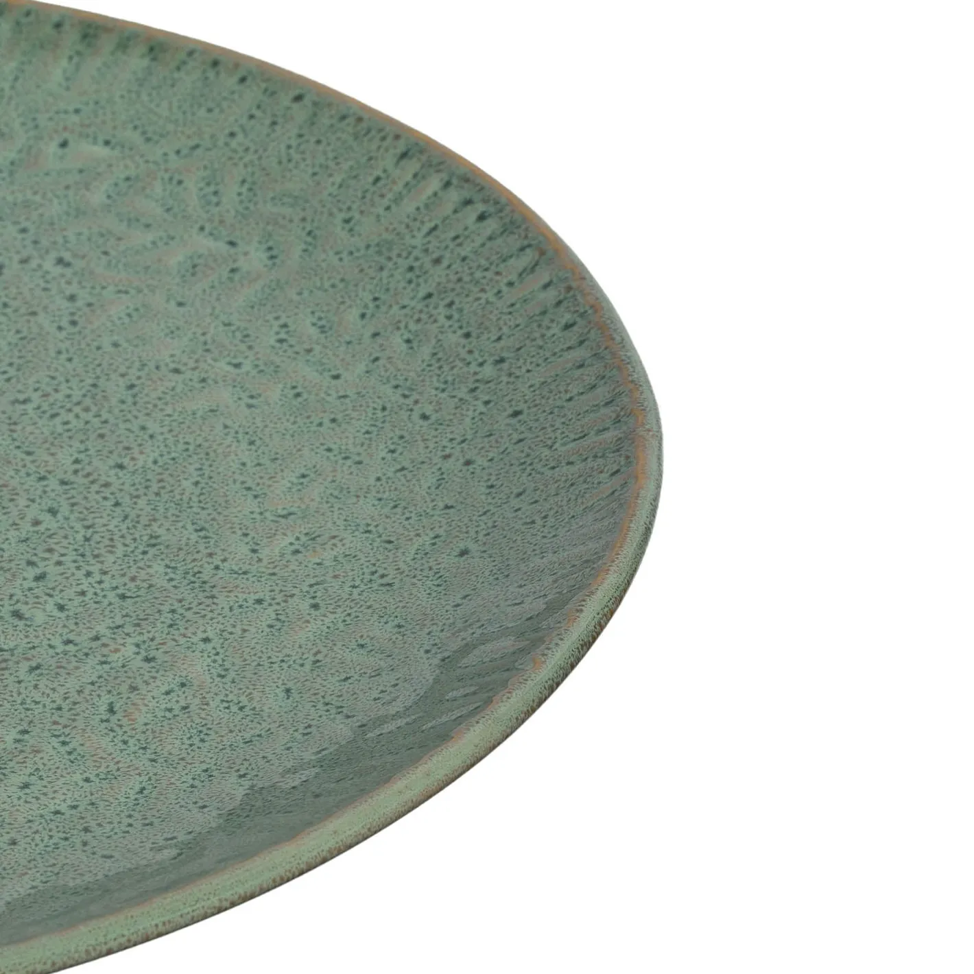 Keramikteller MATERA 32 cm grün*LEONARDO