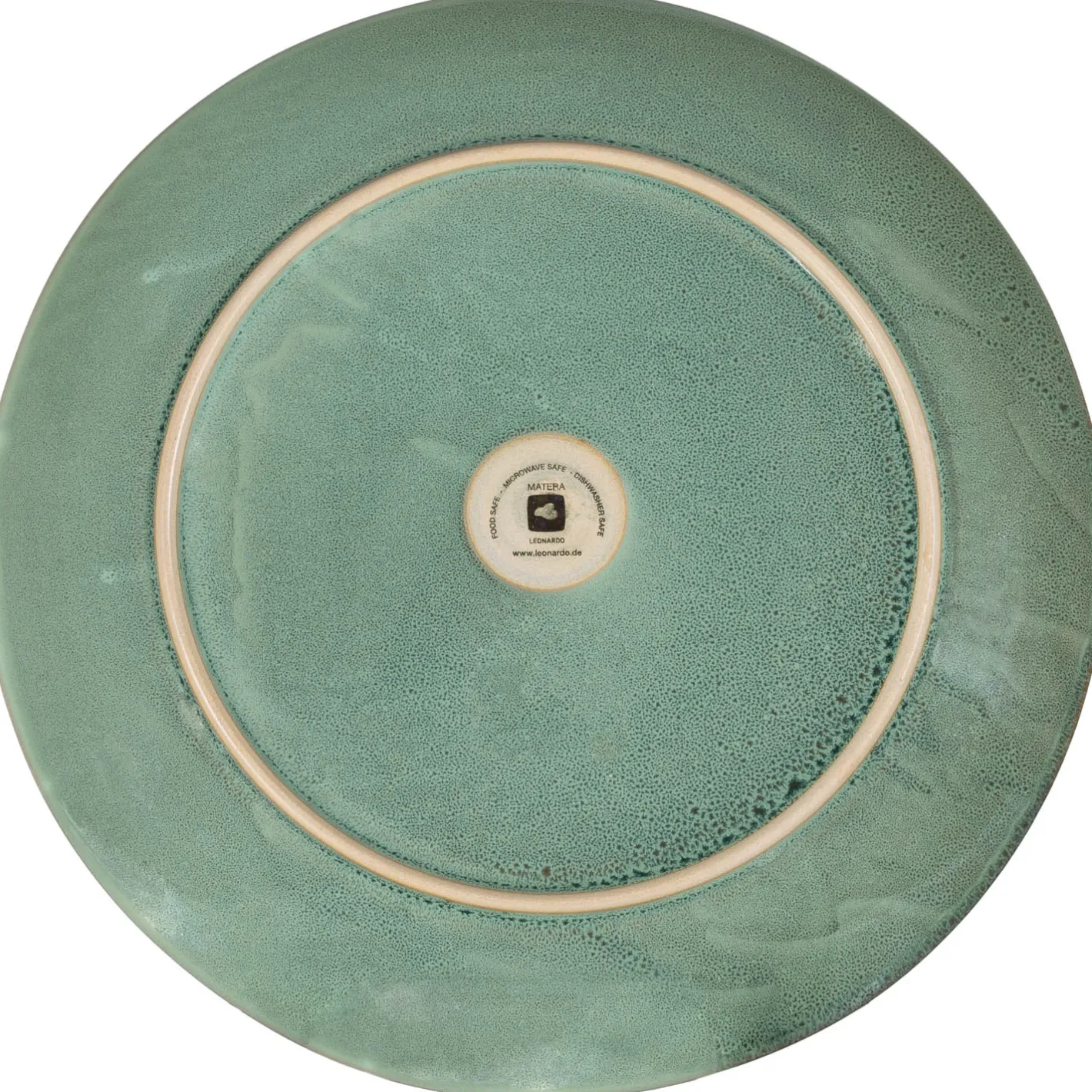 Keramikteller MATERA 32 cm grün*LEONARDO