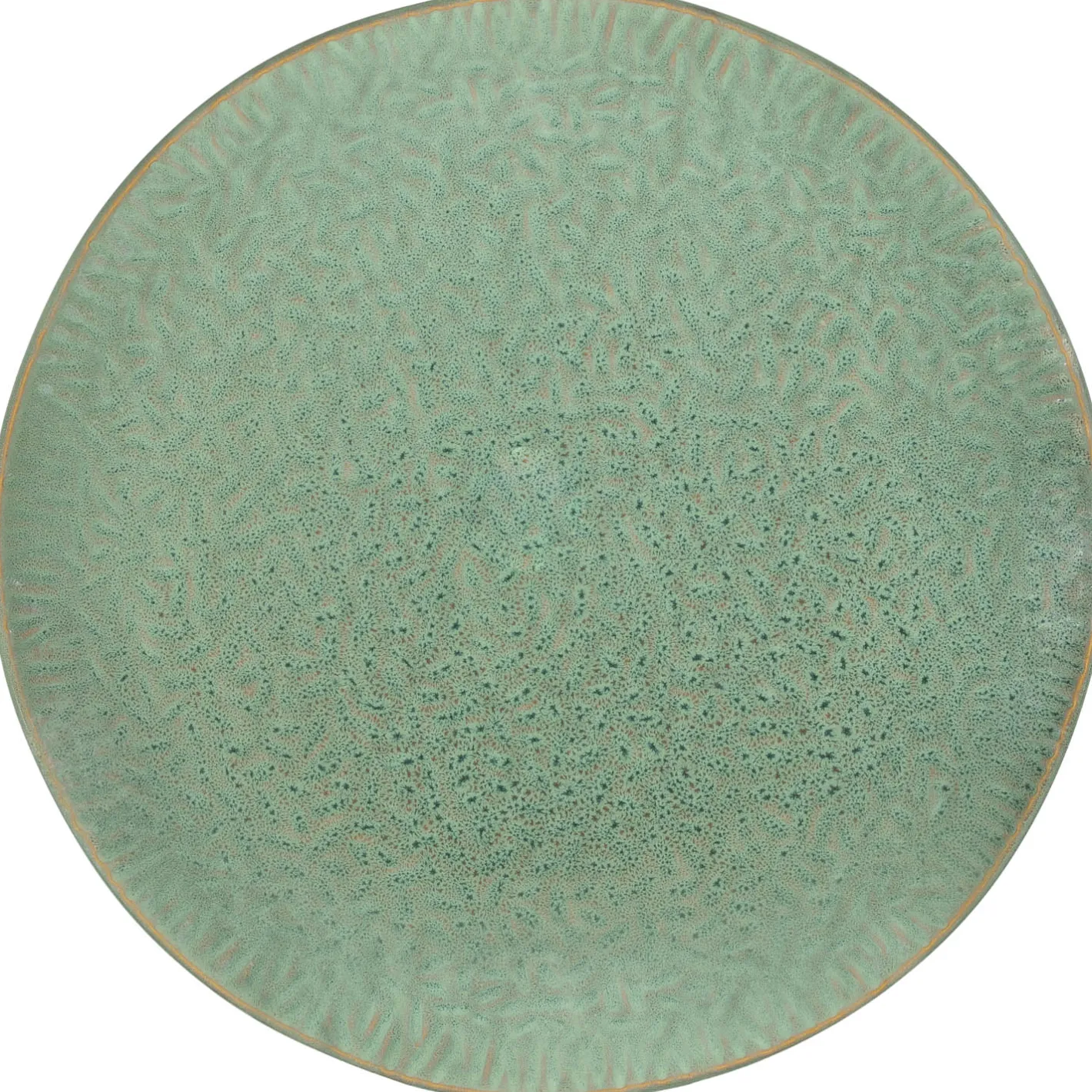 Keramikteller MATERA 32 cm grün*LEONARDO