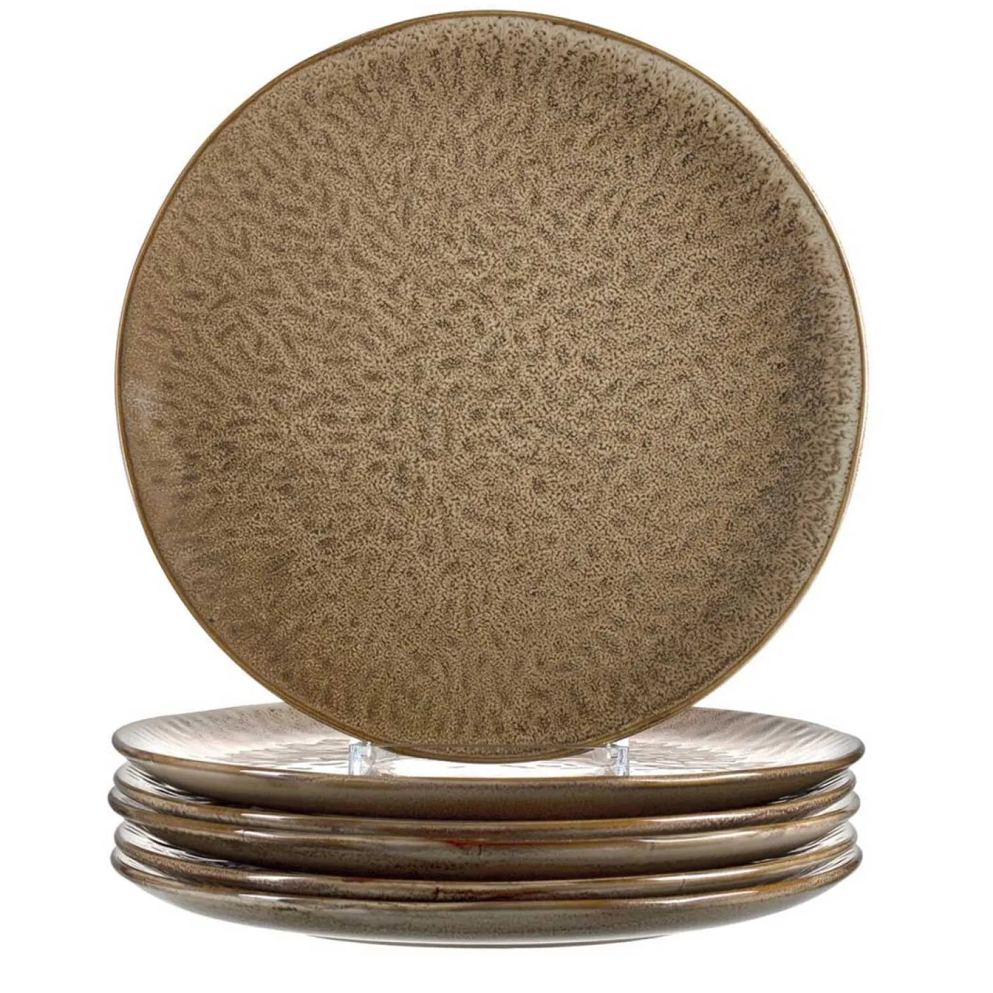 Keramikteller MATERA 27 cm beige 6er-Set*LEONARDO Hot