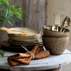 Keramikteller MATERA 27 cm beige 6er-Set*LEONARDO Hot