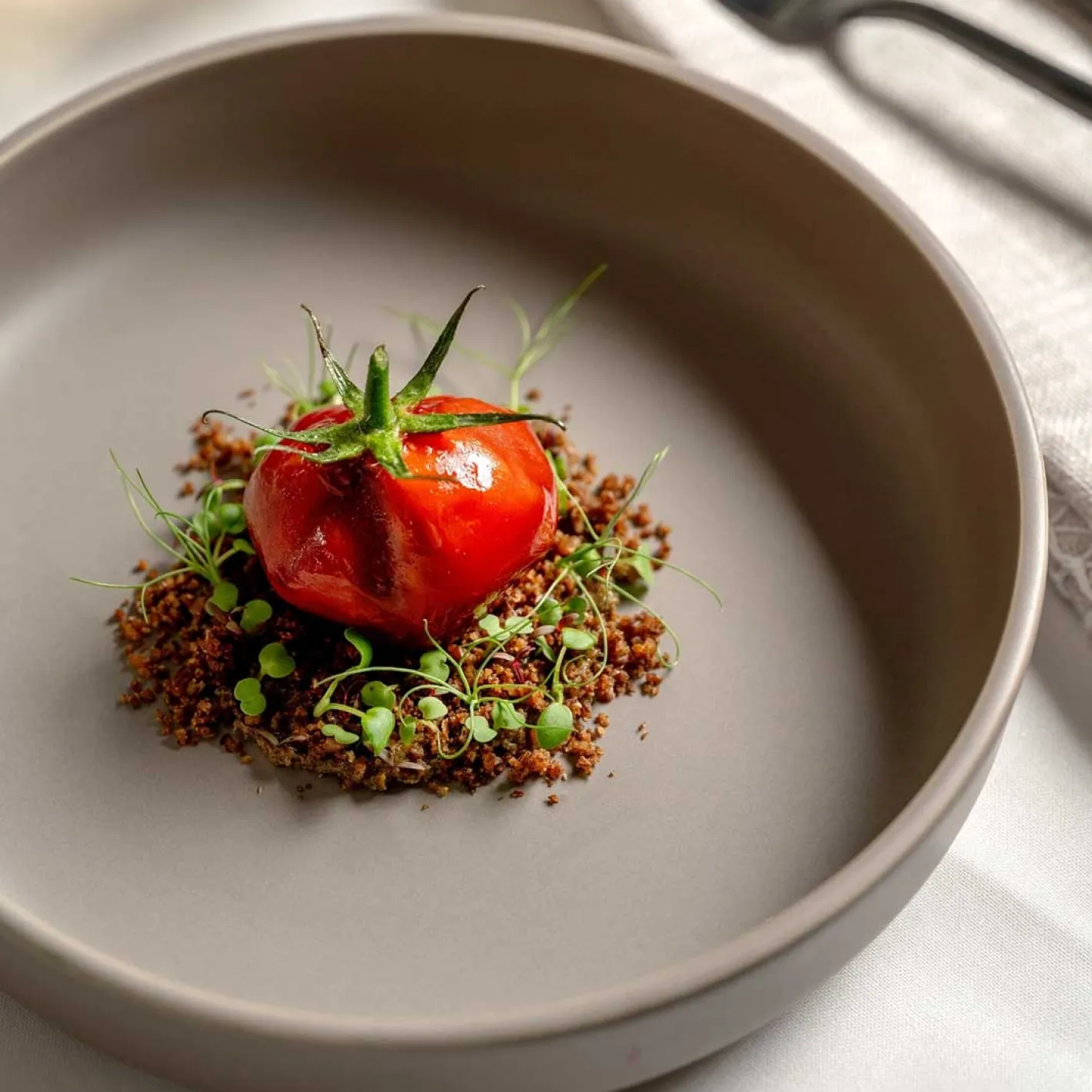 Keramikteller ROMA 20 cm beige tief 6er-Set*LEONARDO Outlet