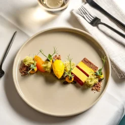 Keramikteller ROMA 22 cm beige 6er-Set*LEONARDO New