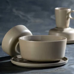 Keramikteller ROMA 27 cm beige 6er-Set*LEONARDO Clearance