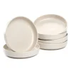 Keramikteller ROMA 20 cm creme tief 6er-Set*LEONARDO Sale
