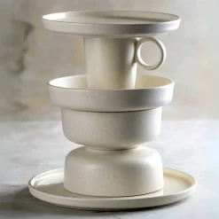 Keramikteller ROMA 20 cm creme tief 6er-Set*LEONARDO Sale