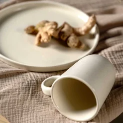 Keramikteller ROMA 22 cm creme 6er-Set*LEONARDO Best