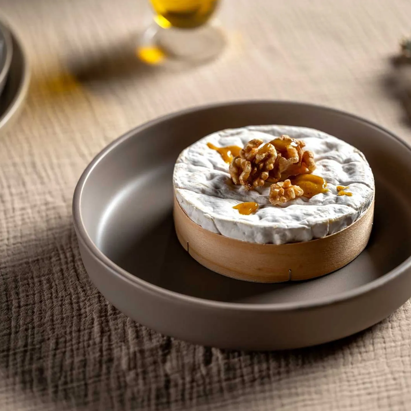 Keramikteller ROMA 20 cm taupe tief 6er-Set*LEONARDO Sale