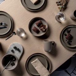 Keramikteller ROMA 22 cm taupe 6er-Set*LEONARDO Discount