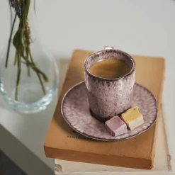 Keramikuntertasse MATERA 11 cm rosé 4er-Set*LEONARDO Sale