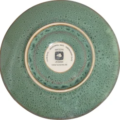 Keramikuntertasse MATERA 15 cm grün 4er-Set*LEONARDO New